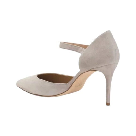 LK BENNETT Light Grey Made In Spain Monet Pointy Toe Court Pumps - Picture 2 of 2